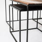 Nesting Coffee Table Set 100cm By Novasolo - CPP 28005 | Coffee Tables | Modishstore - 4