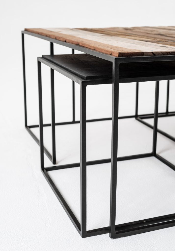 Nesting Coffee Table Set 100cm By Novasolo - CPP 28005 | Coffee Tables | Modishstore - 4