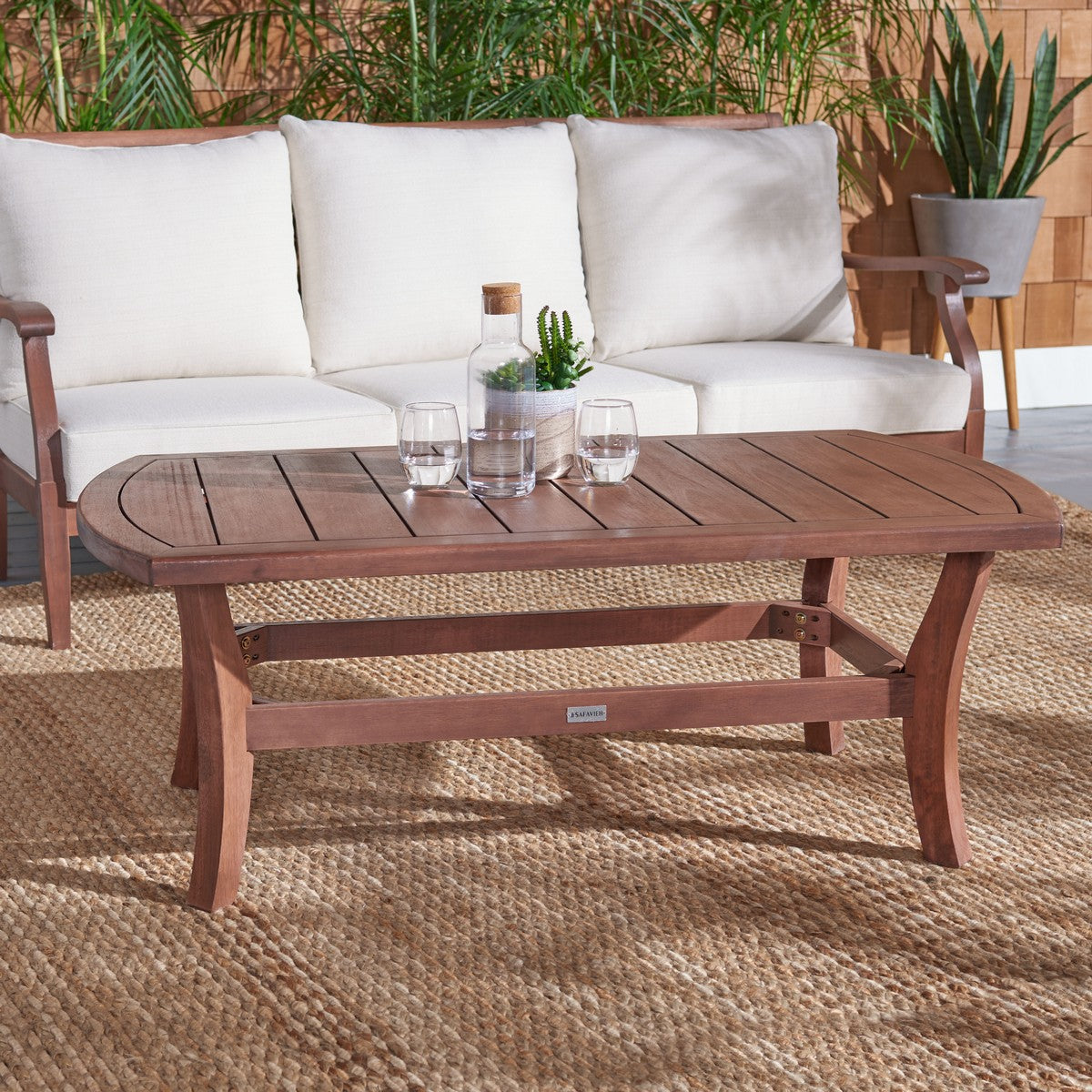 Safavieh Payden Outdoor Coffeee Table | Outdoor Tables | Modishstore