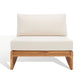 Safavieh Julianne Teak Patio Chair | Outdoor Chaise Lounges | Modishstore - 5