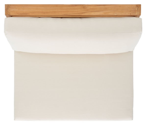 Safavieh Julianne Teak Patio Chair | Outdoor Chaise Lounges | Modishstore - 2