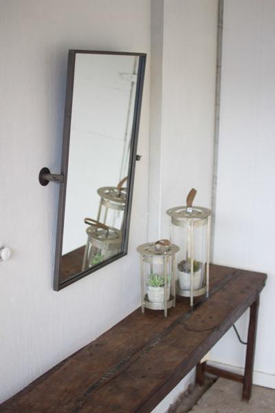 Kalalou Adjustable Metal Wall Mirror-2