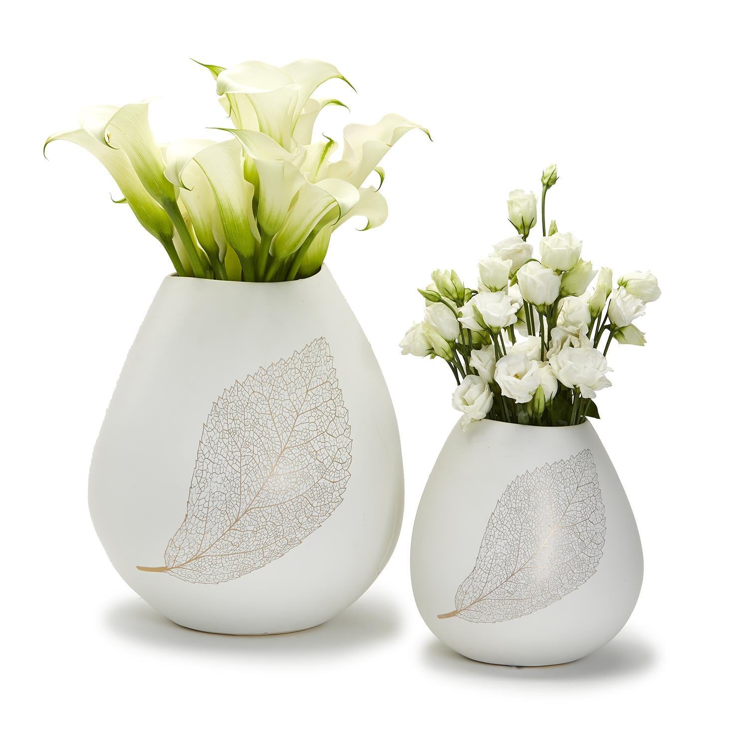 Bulb Shaped Vase Set Of 4 By Tozai Home | Vases | Modishstore - 1