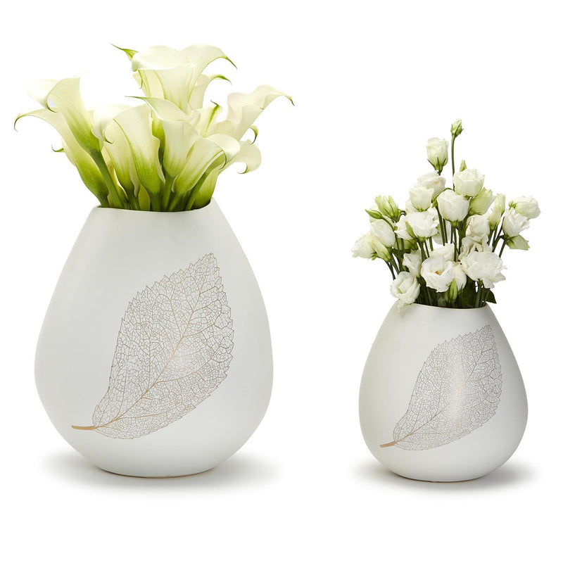 Bulb Shaped Vase Set Of 2 By Tozai Home | Vases | Modishstore -3