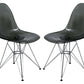 LeisureMod Cresco Molded Eiffel Side Chair, Set of 2 | Side Chairs | Modishstore