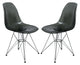 LeisureMod Cresco Molded Eiffel Side Chair, Set of 2 | Side Chairs | Modishstore