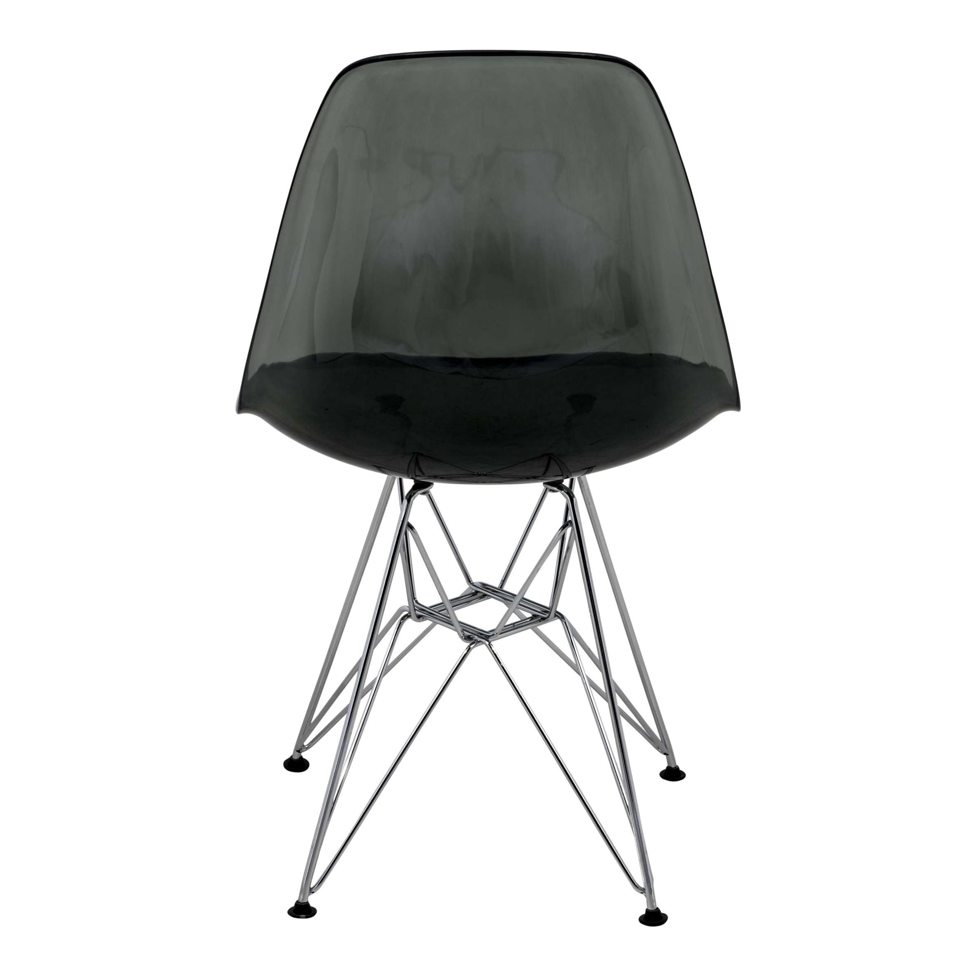 LeisureMod Cresco Molded Eiffel Side Chair, Set of 4 | Side Chairs | Modishstore - 2