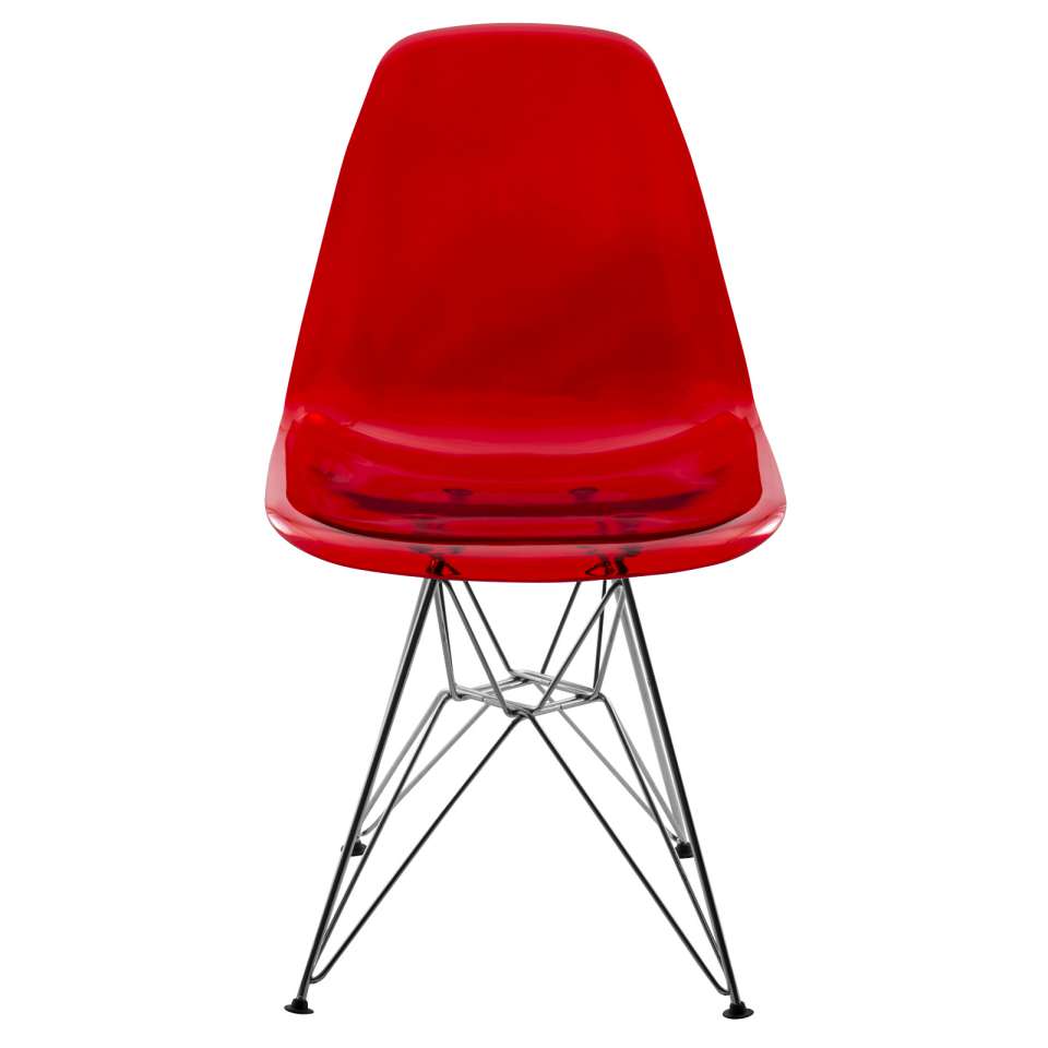 LeisureMod Cresco Molded Eiffel Side Chair, Set of 2 | Side Chairs | Modishstore - 8