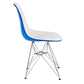 LeisureMod Cresco Molded 2-Tone Eiffel Side Chair, Set of 4 | Side Chairs | Modishstore - 4