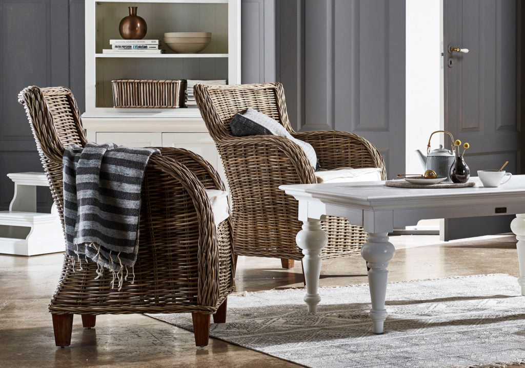 Baron Chair (Set of 2) By Novasolo - CR52 | Armchairs | Modishstore - 2