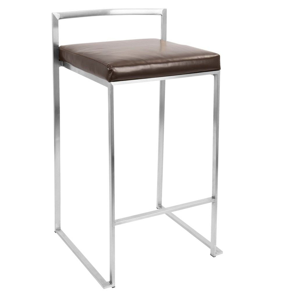LumiSource Fuji Stacker Counter Stool Set of 2-17