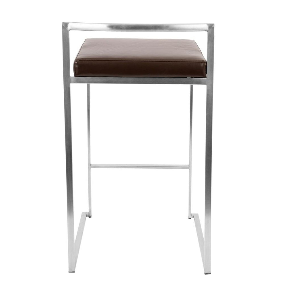 LumiSource Fuji Stacker Counter Stool Set of 2-18