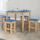 Manhattan Comfort Mid - Century Modern Stillwell 31.5" Square Table | Dining Tables | Modishstore-7