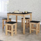 Manhattan Comfort Mid - Century Modern Stillwell 31.5" Square Table | Dining Tables | Modishstore-28