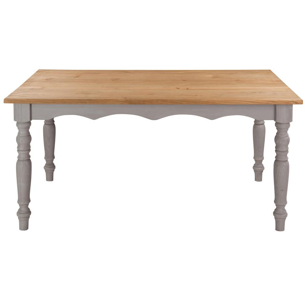 Manhattan Comfort Jay 59.84" Solid Wood Dining Table | Dining Tables | Modishstore-15