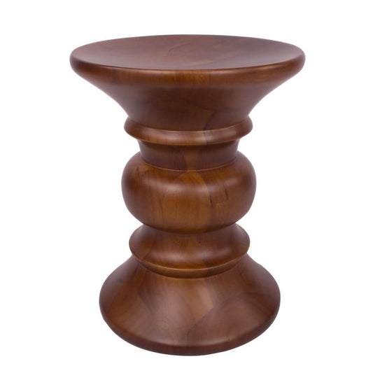 LeisureMod Madison Accent Side Table in Walnut -Crolle | Side Tables | Modishstore