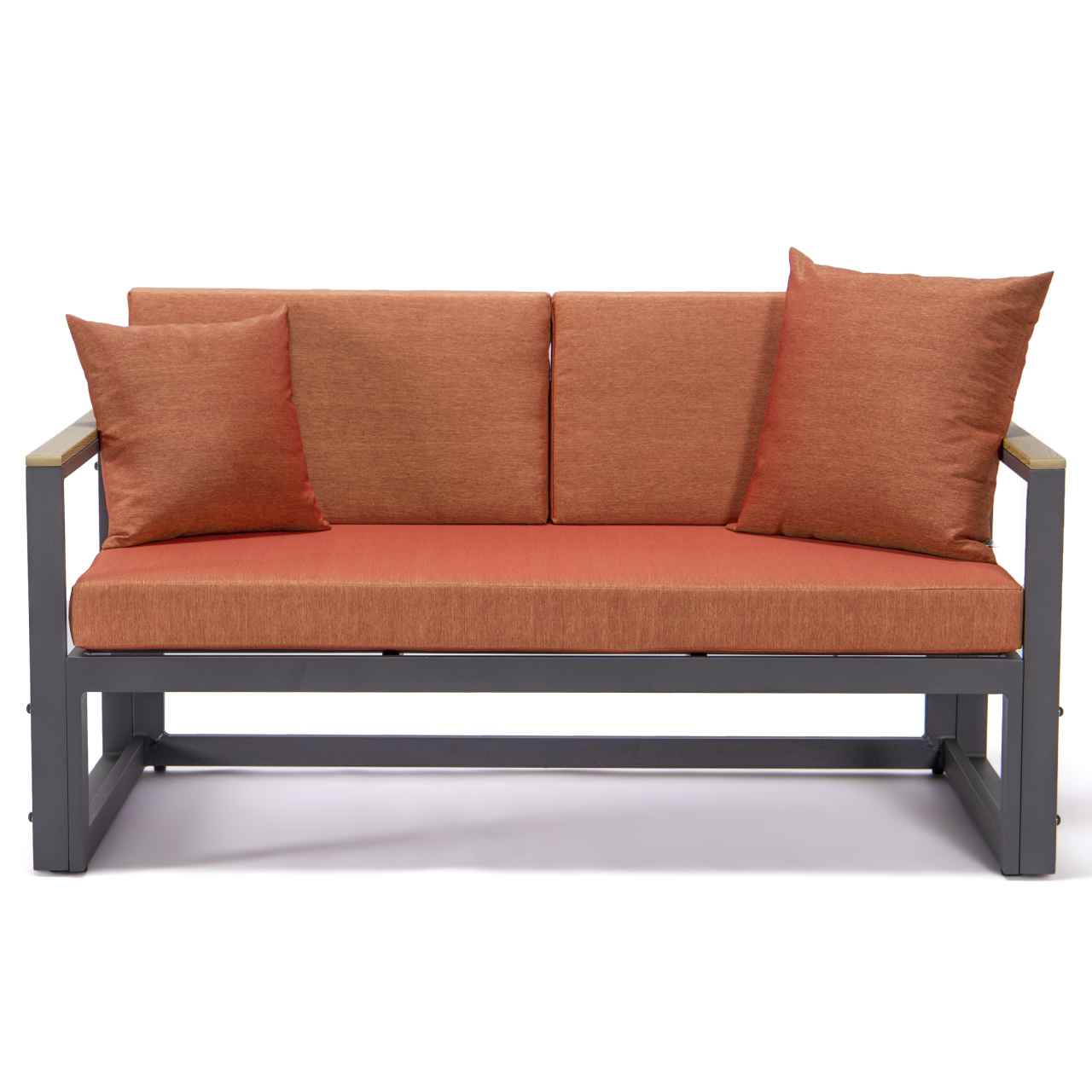 LeisureMod Chelsea Black Sectional With Adjustable Headrest & Coffee Table With Cushions | Outdoor Sofas, Loveseats & Sectionals | Modishstore - 71