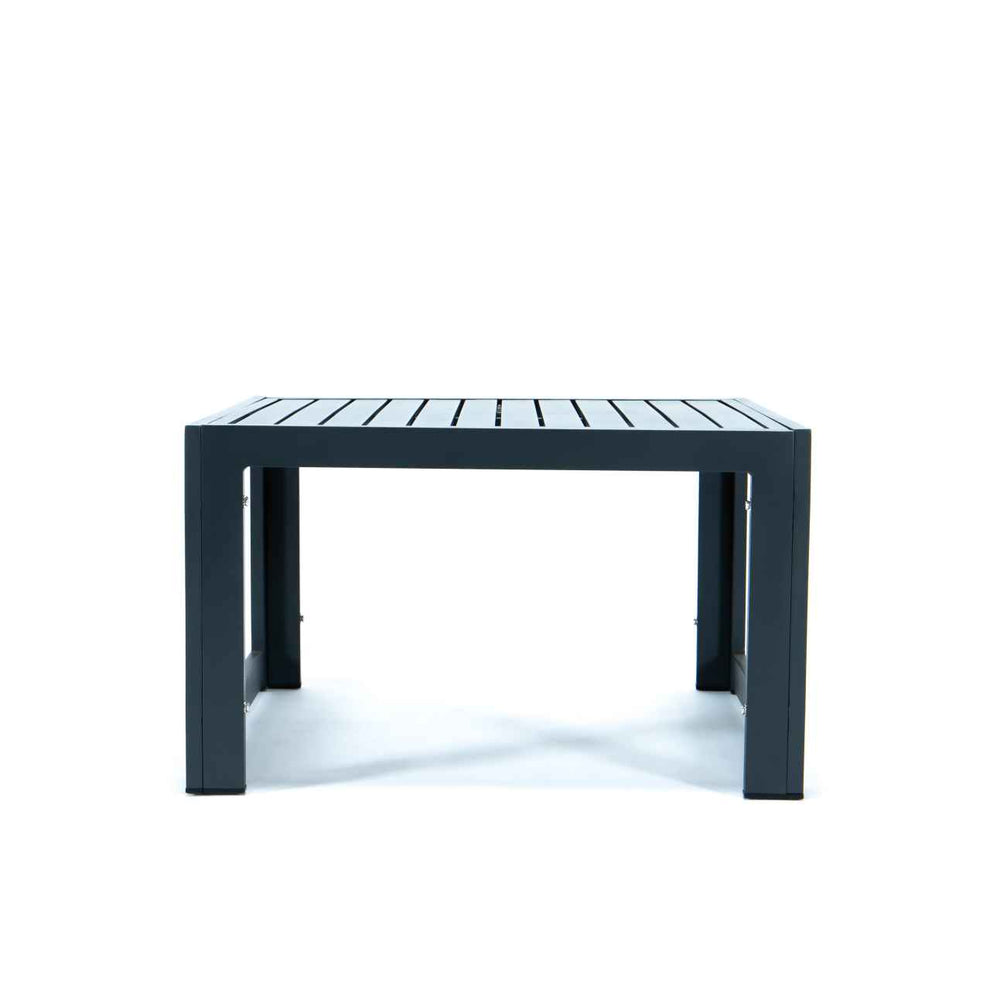 LeisureMod Chelsea 7-Piece Patio Sectional And Coffee Table Set Black Aluminum With Cushions | Outdoor Sofas, Loveseats & Sectionals | Modishstore - 40
