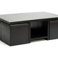 Baxton Studio Prescott Modern Table and Stool Set with Hidden Storage | Modishstore | Stools & Benches