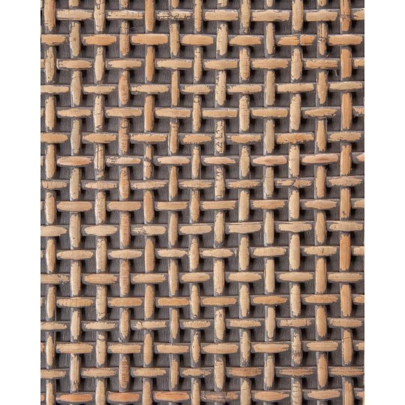 Lewis Mahogany/Rattan Peel Coffee Table, Square by Jeffan | Coffee Tables | Modishstore - 3