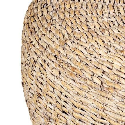 Borneo Round Abaca Wood Coffee Table by Jeffan | Coffee Tables | Modishstore - 2