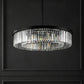 Safavieh Jennaya Crystal Chandelier - Black | Chandeliers | Modishstore - 4