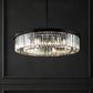 Safavieh Jennaya Crystal Chandelier - Black | Chandeliers | Modishstore
