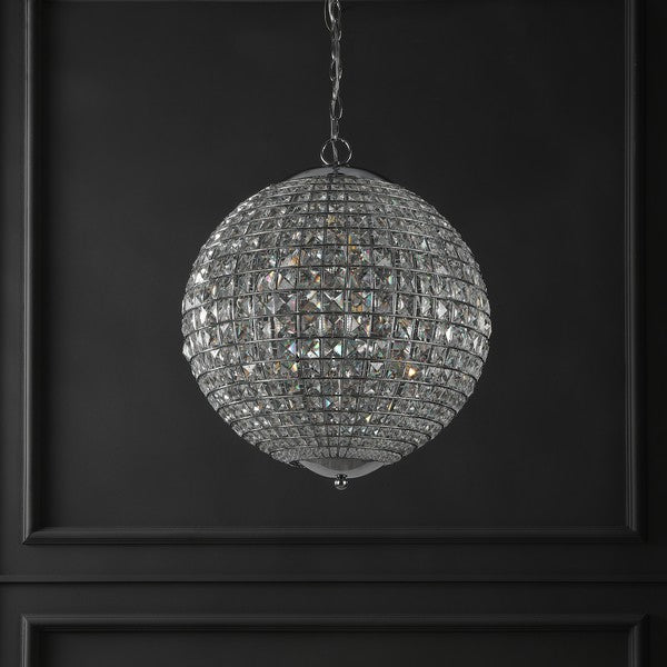 Safavieh Francois Small Crystal Chandelier | Chandeliers | Modishstore - 3