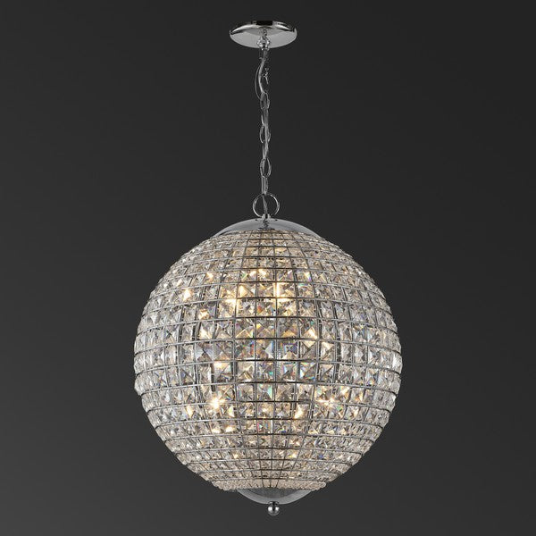 Safavieh Francois Small Crystal Chandelier | Chandeliers | Modishstore