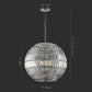Safavieh Demarco Small Crystal Chandelier | Chandeliers | Modishstore - 3