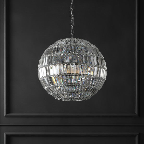 Safavieh Demarco Small Crystal Chandelier | Chandeliers | Modishstore - 4