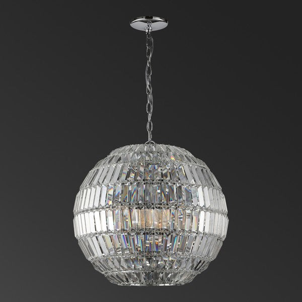 Safavieh Demarco Small Crystal Chandelier | Chandeliers | Modishstore - 2