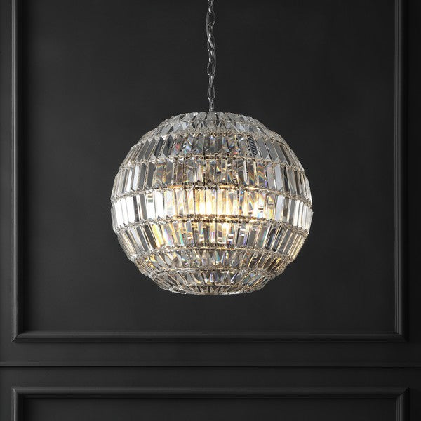 Safavieh Demarco Small Crystal Chandelier | Chandeliers | Modishstore - 5