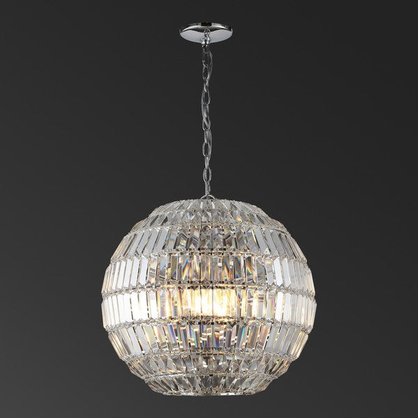 Safavieh Demarco Small Crystal Chandelier | Chandeliers | Modishstore