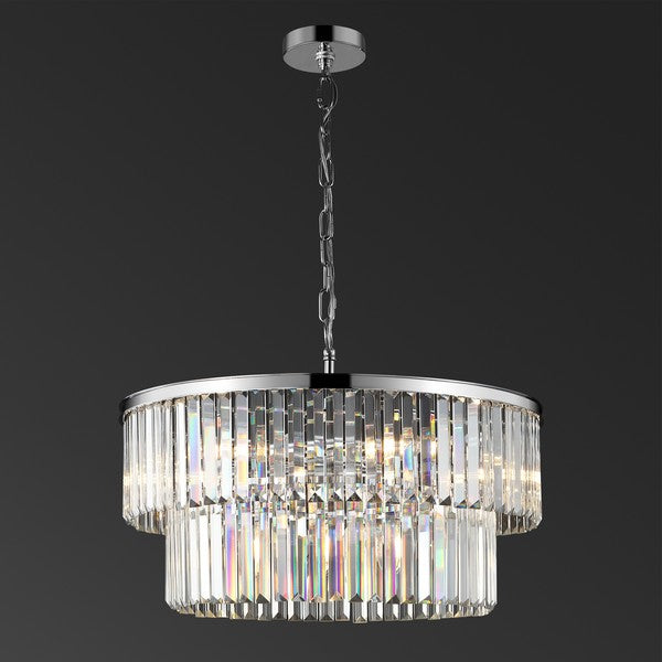 Safavieh Karissa 2 Tier Chandelier | Chandeliers | Modishstore - 2