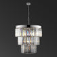 Safavieh Coulette 3 Tier Crystal Chande | Chandeliers | Modishstore - 8