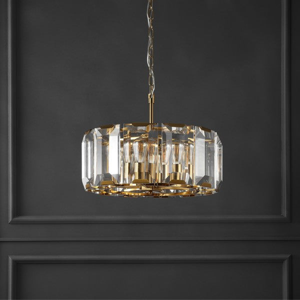 Safavieh Symone Glass Chandelier | Chandeliers | Modishstore - 4