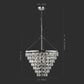 Safavieh Nydia Teardrop Chandelier | Chandeliers | Modishstore - 2