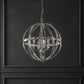 Safavieh Giordano Rd Crystal Chandelier | Chandeliers | Modishstore - 3