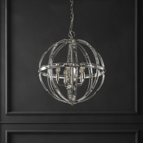 Safavieh Giordano Rd Crystal Chandelier | Chandeliers | Modishstore - 3