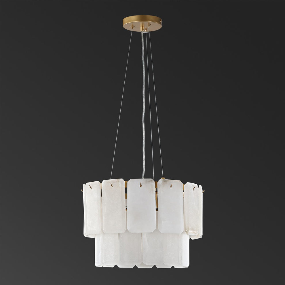 Safavieh Fernandez Marble 2 Tier Chande | Chandeliers | Modishstore - 3