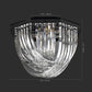Safavieh Tracy Glass Flush Mount | Ceiling Lamps | Modishstore - 2