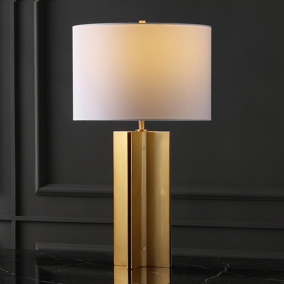 Safavieh Rollins Square Metal Table Lam | Table Lamps | Modishstore - 5