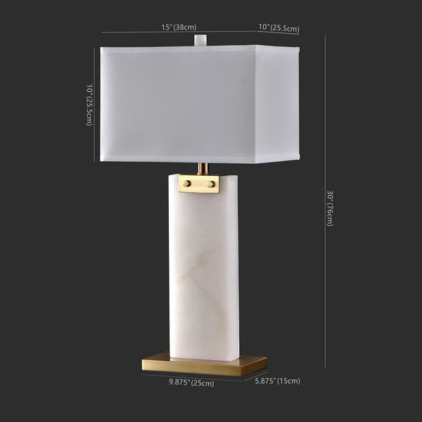 Safavieh Morgen Alabaster Table Lamp | Table Lamps | Modishstore - 6