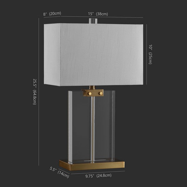 Safavieh Maddock Crystal Table Lamp | Table Lamps | Modishstore - 2