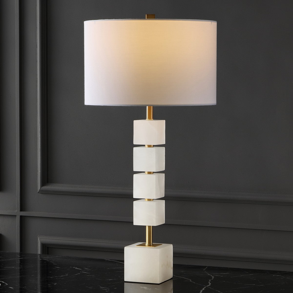 Safavieh Johnny Alabaster Table Lamp | Table Lamps | Modishstore - 5