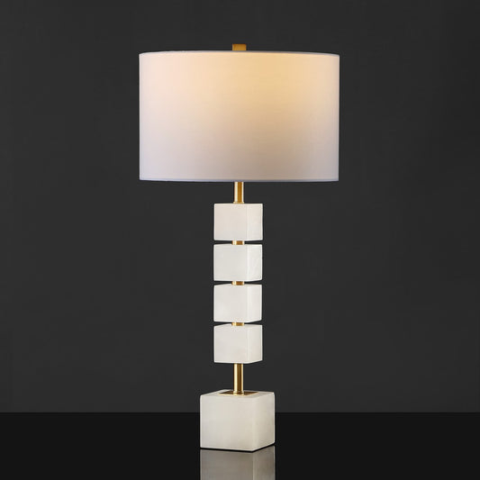 Safavieh Johnny Alabaster Table Lamp | Table Lamps | Modishstore
