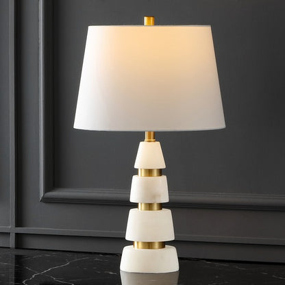 Safavieh Zhang Alabaster Table Lamp | Table Lamps | Modishstore