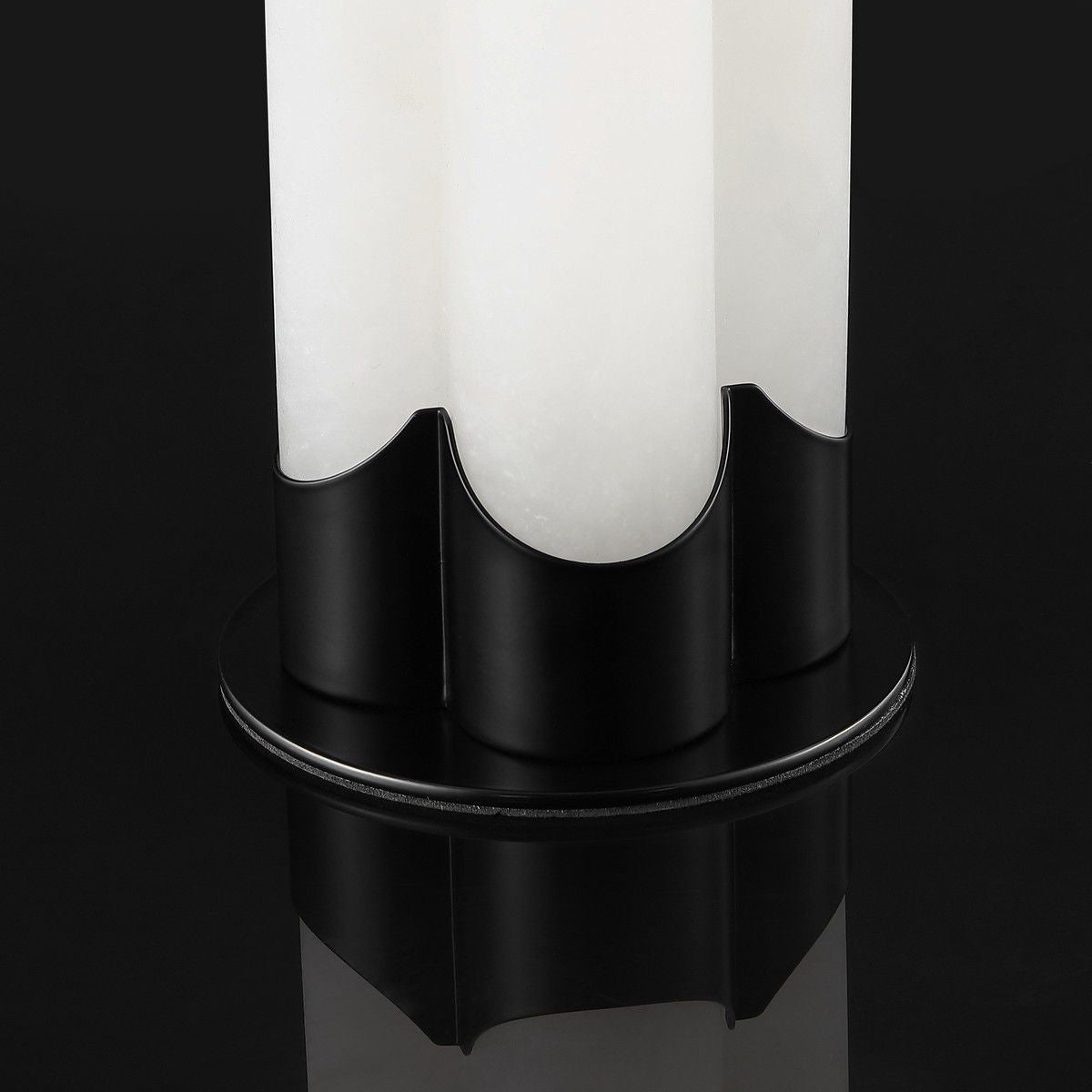 Safavieh Chavez Alabaster Table Lamp - White and Black | Table Lamps | Modishstore - 5