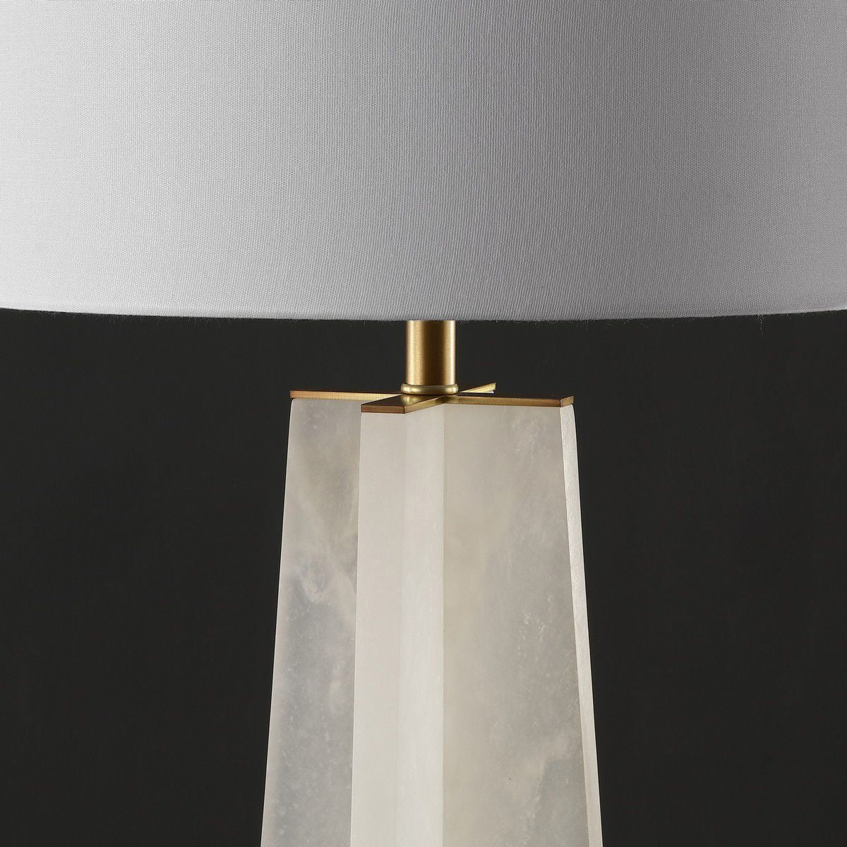 Safavieh Kraus Alabaster Table Lamp - White | Table Lamps | Modishstore - 4